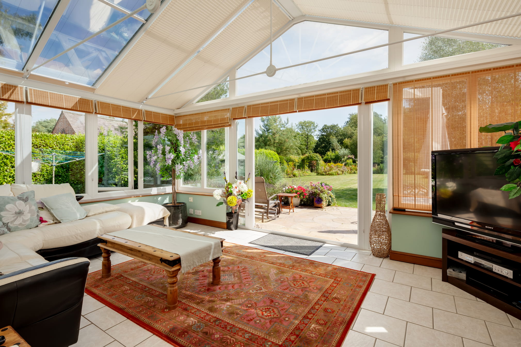 A Maidstone home with double glazing windows.