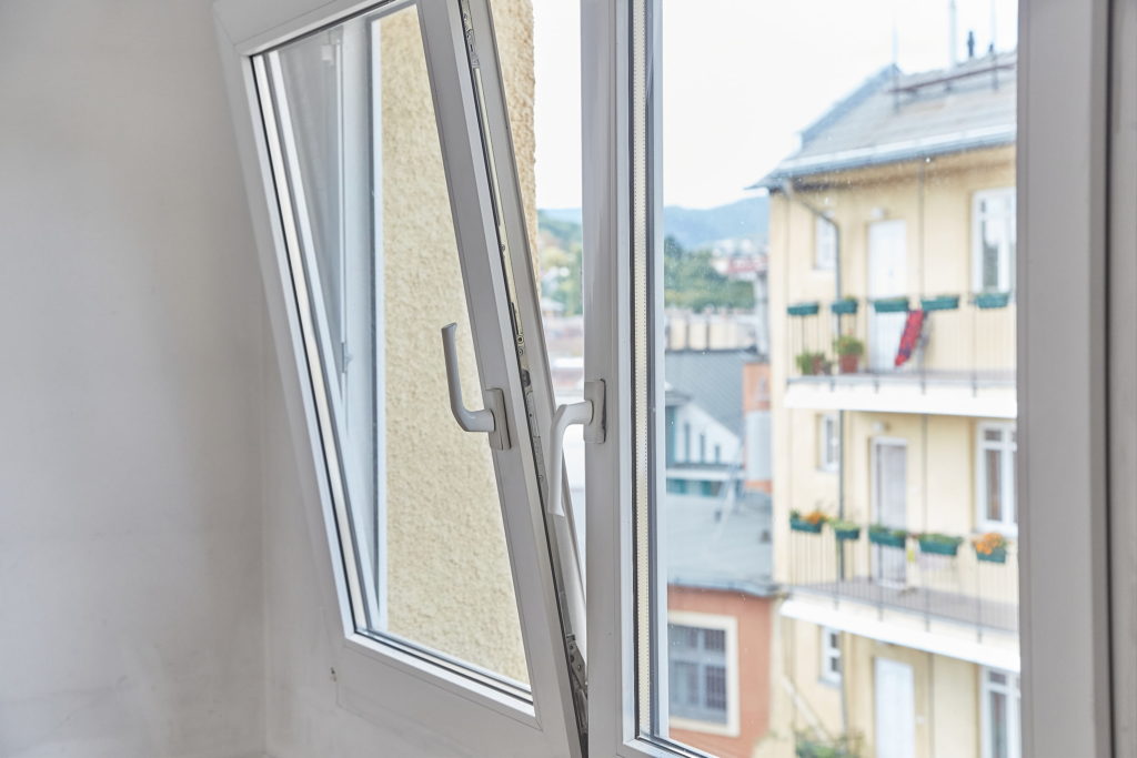 White double glazing tilt and turn windows for a home in Maidstone.